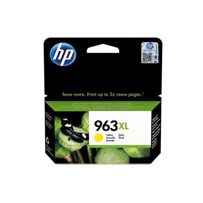 Ink-Jet Hp 963 XL Officejet Pro 9010 - 9020 - 9022 - 9023 - 9025 Amarillo 1600 Paginas