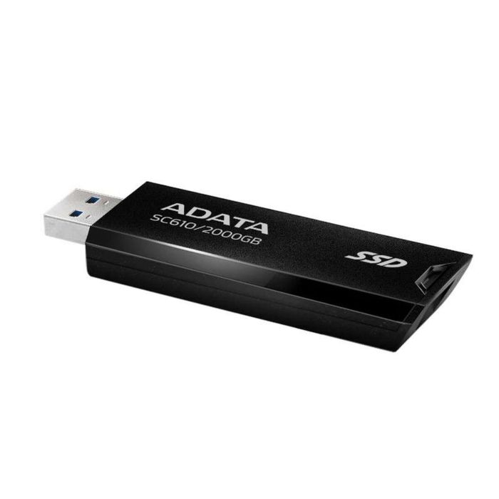 Disco Duro Externo Adata SC610 2 TB SSD 2 TB HDD 2,5" 3 Disco Duro Externo Adata SC610 2 TB SSD 2 TB HDD 2,5" 3