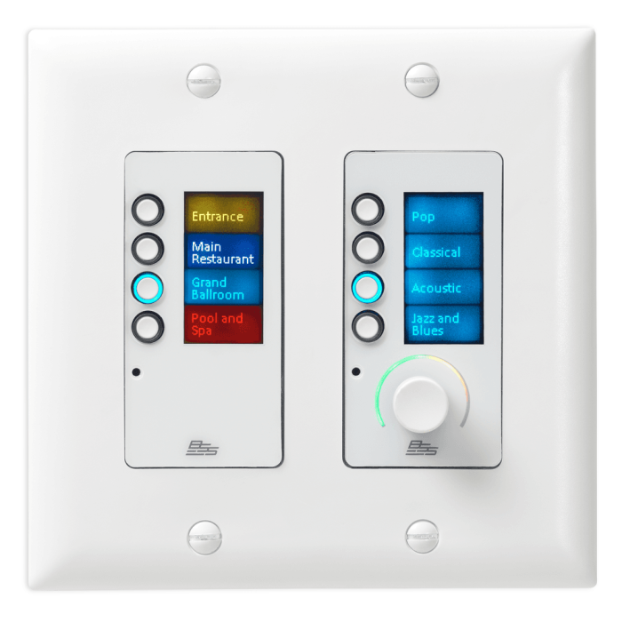 Controlador Ethernet Con 8 Botones Y Control De Volumen 1 Controlador Ethernet Con 8 Botones Y Control De Volumen 1