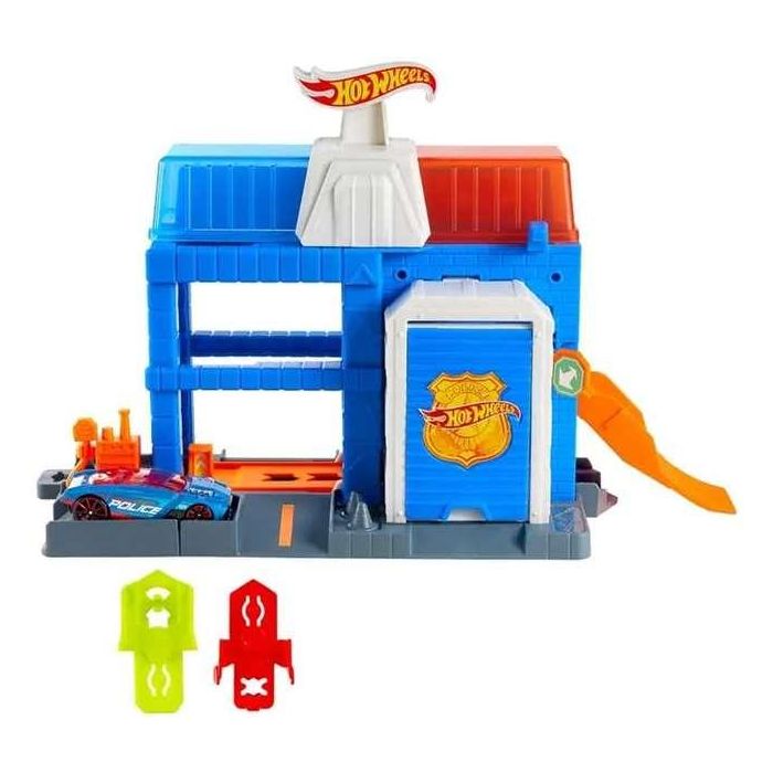 Comisaría policía hot wheels city. incluye 1 vehiculo. 2 Comisaría policía hot wheels city. incluye 1 vehiculo. 2