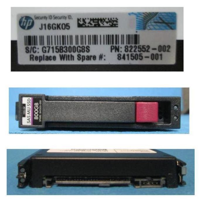 Hewlett Packard Enterprise 800GB 2.5" SAS 12 Gbit/s - Sustituto Disco Duro Calificado HP