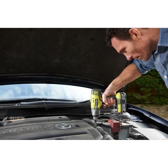 Ryobi R18IW3-0 ONE+ Destornillador de impacto a batería 18V, Par 400 Nm, velocidad 3200 RPM, portapuntas 1/4" 1 Ryobi R18IW3-0 ONE+ Destornillador de impacto a batería 18V, Par 400 Nm, velocidad 3200 RPM, portapuntas 1/4" 1