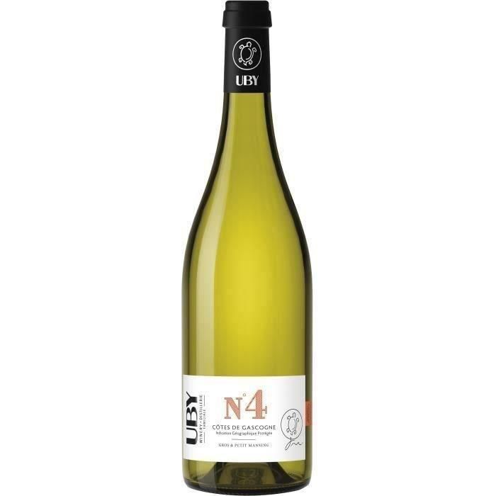 UBY N ° 4 Gros y Petit Manseng - Vino blanco de Côtes de Gascogne