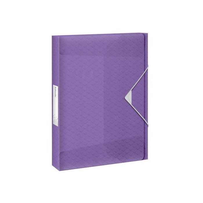 Carpeta De Proyectos Esselte Colour Breeze Pp A4 Gomas 2,5 Cm Malva 2 unidades