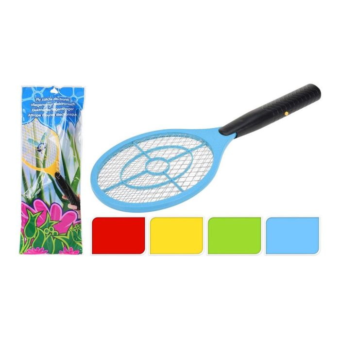 Raqueta eléctrica matainsectos 46x17cm, colores surtidos 1 Raqueta eléctrica matainsectos 46x17cm, colores surtidos 1