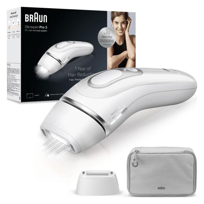 Braun PL3020 Depiladora de luz pulsada IPL 3 niveles de intensidad 300.000 destellos rostro y cuerpo 3 Braun PL3020 Depiladora de luz pulsada IPL 3 niveles de intensidad 300.000 destellos rostro y cuerpo 3