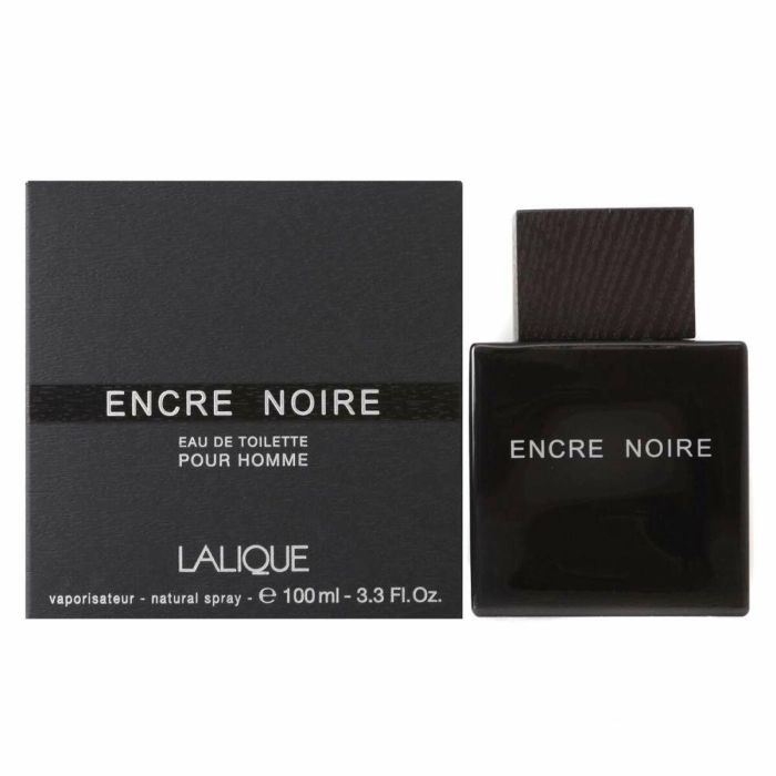 Lalique Encre Noire Eau De Toilette 100 mL Vaporizador Fragancia Amaderada para Hombre