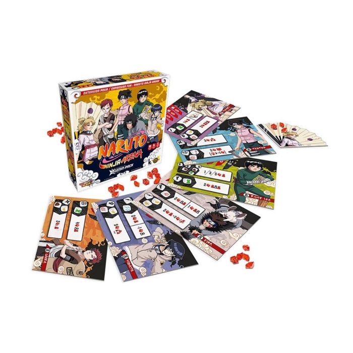 Naruto Ninja Arena Genin Juego de Mesa Expansion Rock Lee Tenten Hinata Kiba Temari Gaara Naruto Sasuke Sakura Shikamaru 1 Naruto Ninja Arena Genin Juego de Mesa Expansion Rock Lee Tenten Hinata Kiba Temari Gaara Naruto Sasuke Sakura Shikamaru 1