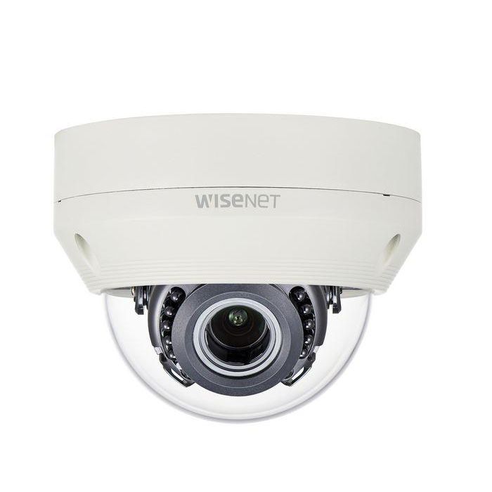 Hanwha Cámara AHD minidomo 2M 3.2-10mm antivandálico IR30 WDR IK10 IP66 coxitron coax 12/24V Wisenet Hanwha Cámara AHD minidomo 2M 3.2-10mm antivandálico IR30 WDR IK10 IP66 coxitron coax 12/24V Wisenet
