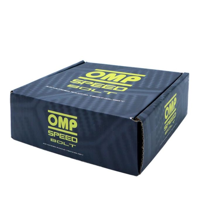 Omp OMPS09481201 Juego de 24 Tuercas M12x1.5, Llave 21mm, Color Negro DIN 10.9, Compatible con Toyota y Nissan 4