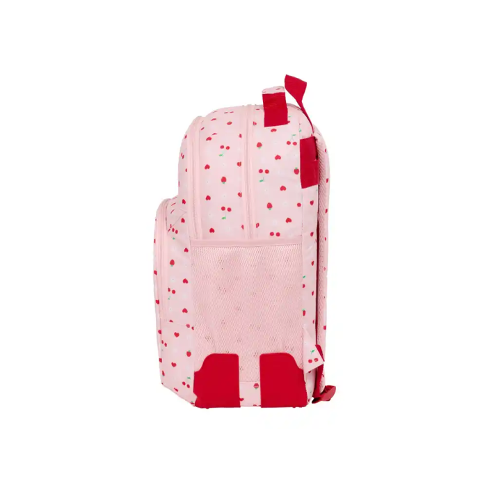 Safta Mochila Doble Glowlab Frutitas Adaptable a Carro con Cantoneras 420x320x150 mm 2