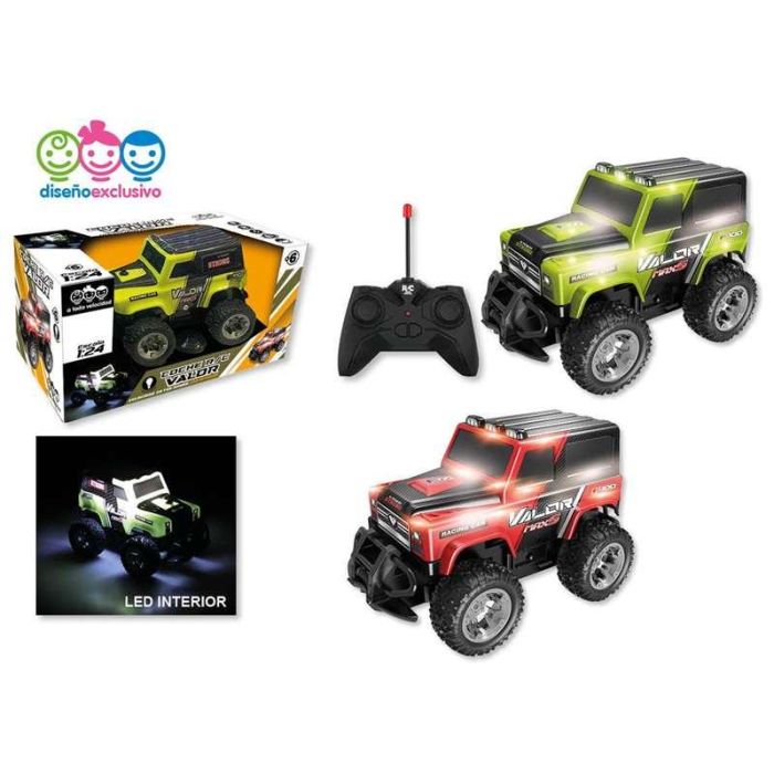 Coche radio control valor con luces, bateria y usb 25x13cm - modelos surtidos 1 Coche radio control valor con luces, bateria y usb 25x13cm - modelos surtidos 1