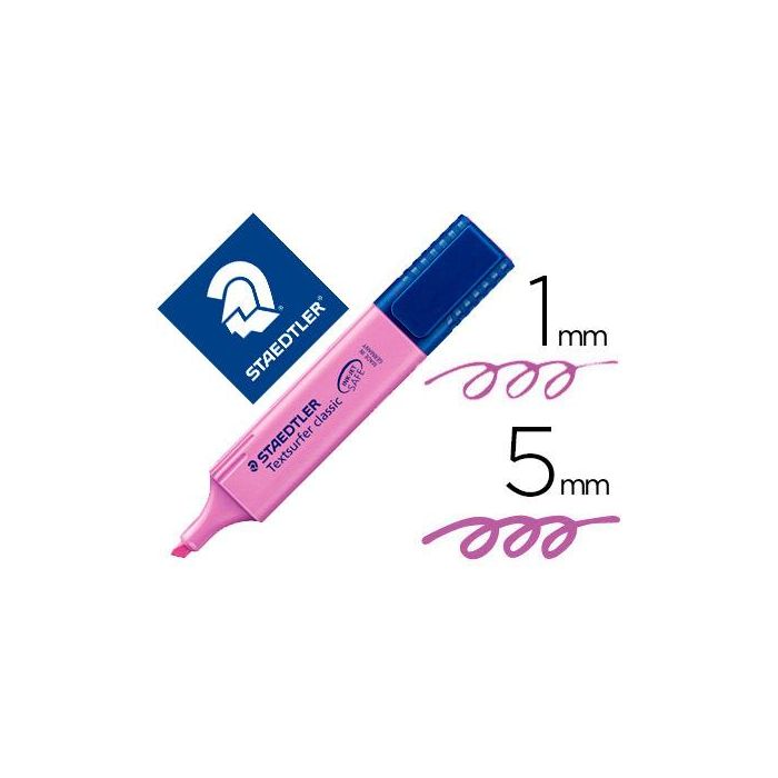 Rotulador Staedtler Textsurfer Classic 364 Fluorescente Violeta 10 unidades