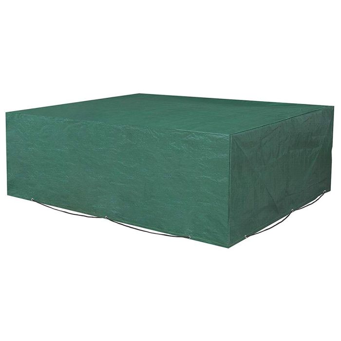 Altadex Funda Protectora para Mesa y Sillas 325x205x90cm 100g/m² Impermeable Transpirable Verde 2