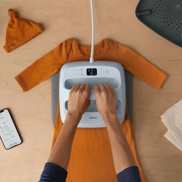 Cricut EasyPress 3 Prensa de Transferencia 205 °C con Pantalla Incorporada - Ref: 2009146 4