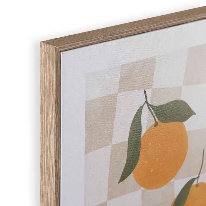 Lienzo Enmarcado Naranjas 30x40 cm - Versa (2 Unidades) 2 Lienzo Enmarcado Naranjas 30x40 cm - Versa (2 Unidades) 2