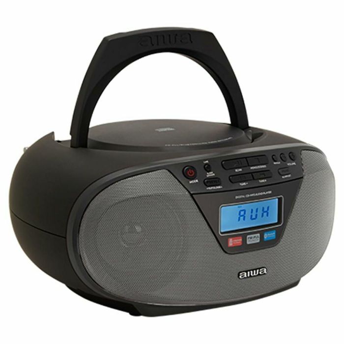 Reproductor CD/MP3 Aiwa BBTU-400BK Blanco Negro 1