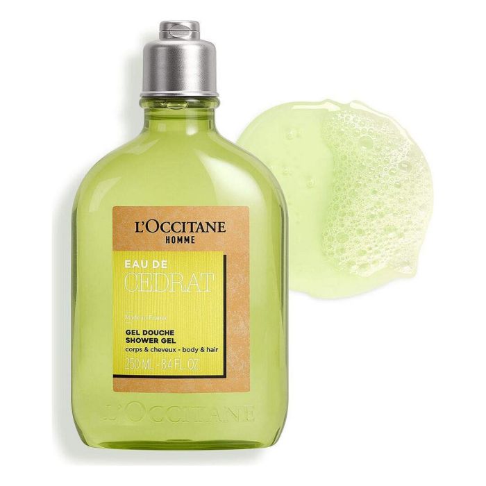 L'Occitane En Provence HOMME Gel de Ducha con Aceite Esencial de Limón 250 ml 2