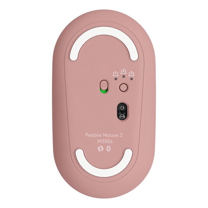 Logitech Ratón inalámbrico Pebble Mouse 2 M350s Rosa 910-007014 7 Logitech Ratón inalámbrico Pebble Mouse 2 M350s Rosa 910-007014 7