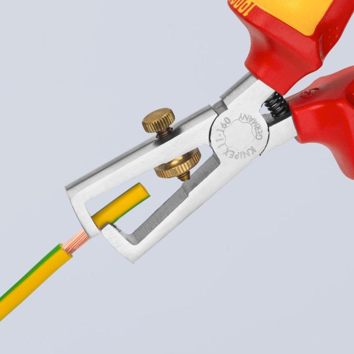 Knipex Alicates Pelacables 110616 Cromado Mangos Aislados VDE 160 mm 3