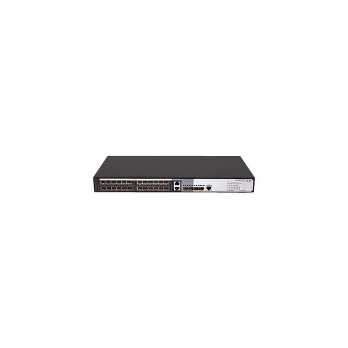 H3C LS-5120V3-28F-LI-GL Switch Ethernet Gestionado L3 con 24 Puertos 100/1000BASE-X Gigabit y 2 SFP+, Montaje en Rack