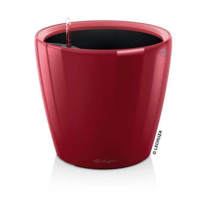 Lechuza 16027 Jardinera Classico premium LS 21 Kit completo, Rojo escarlata brillante, 3 L Lechuza 16027 Jardinera Classico premium LS 21 Kit completo, Rojo escarlata brillante, 3 L