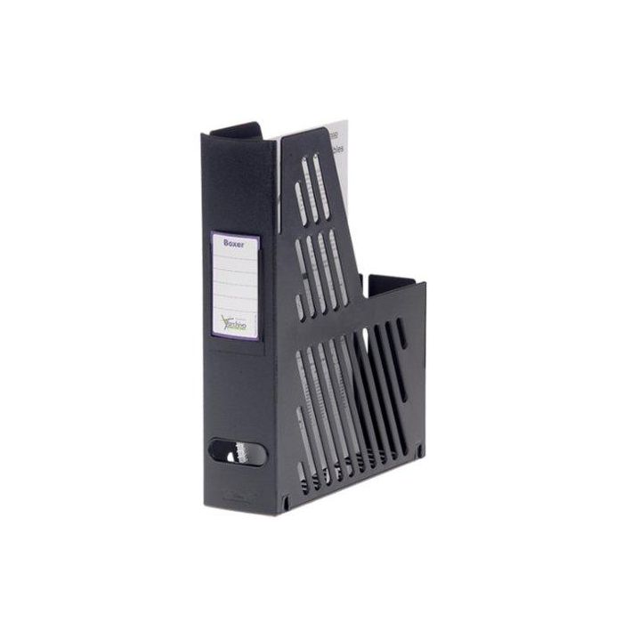 Archivo 2000 Cajetín de Archivo con Tarjetero Identificador 240x75x315 mm Negro