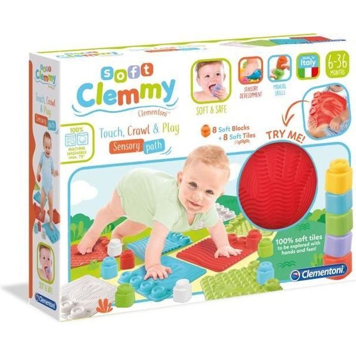 CLEMENTONI - 17352 - Alfombrillas sensoriales Clemmy CLEMENTONI - 17352 - Alfombrillas sensoriales Clemmy