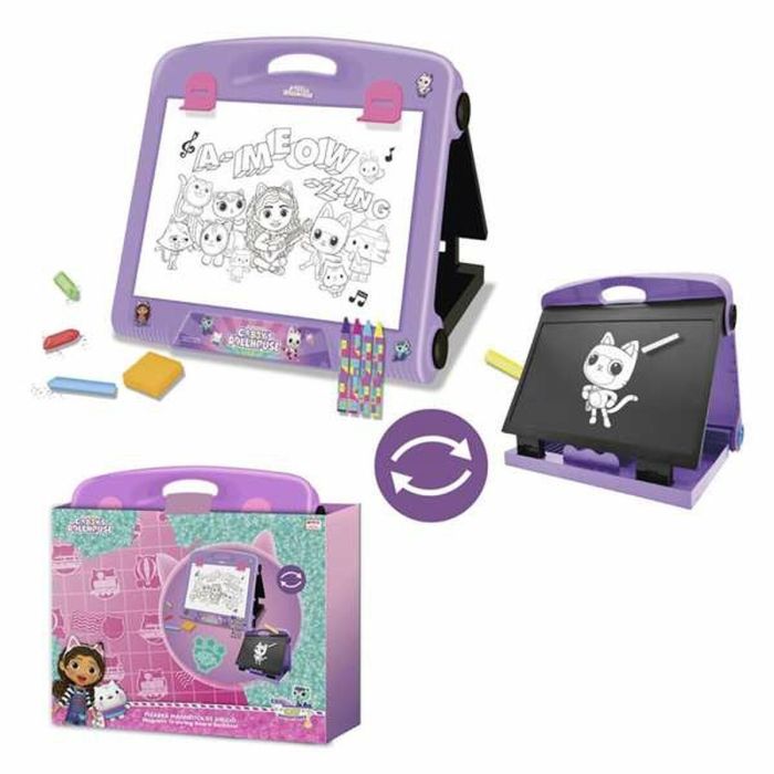 Set de Dibujo Gabby's Dollhouse Morado 1 Set de Dibujo Gabby's Dollhouse Morado 1