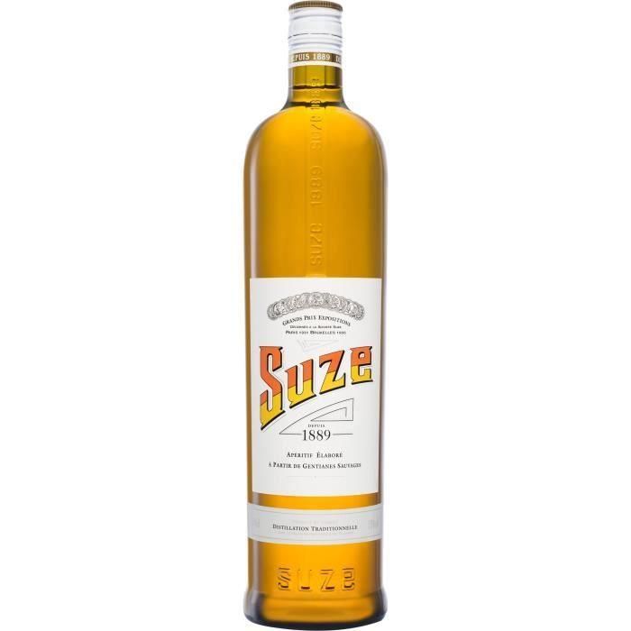 Suze - Gentiane - Francia - 15,0% Vol. - 1 L - Edición limitada Suze - Gentiane - Francia - 15,0% Vol. - 1 L - Edición limitada