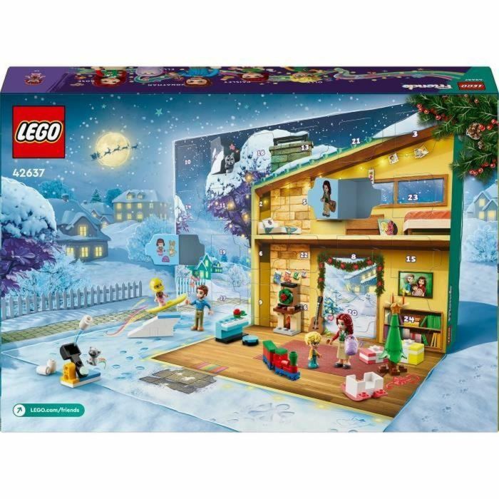 LEGO Friends 42637 Calendario de Adviento 2024 Regalos antes de Navidad Incluye 5 personajes 1