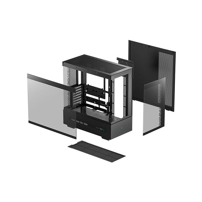 Caja Semitorre ATX DEEPCOOL R-CH690-BKNNA0D-G-1 Negro 4 Caja Semitorre ATX DEEPCOOL R-CH690-BKNNA0D-G-1 Negro 4