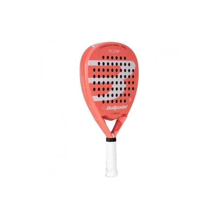 Pala de Pádel Bullpadel Flow Woman 2023/ Rosa Coral y Blanca  (Alejandra Salazar) 1