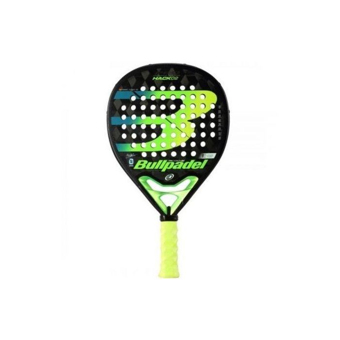 Pala de Pádel Bullpadel Hack 02 Proline 2020/ Verde (Paquito Navarro)