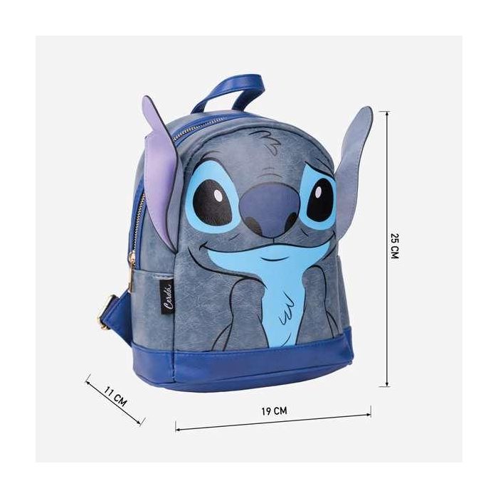 Mochila guarderia stitch 22x25x11 cm 2