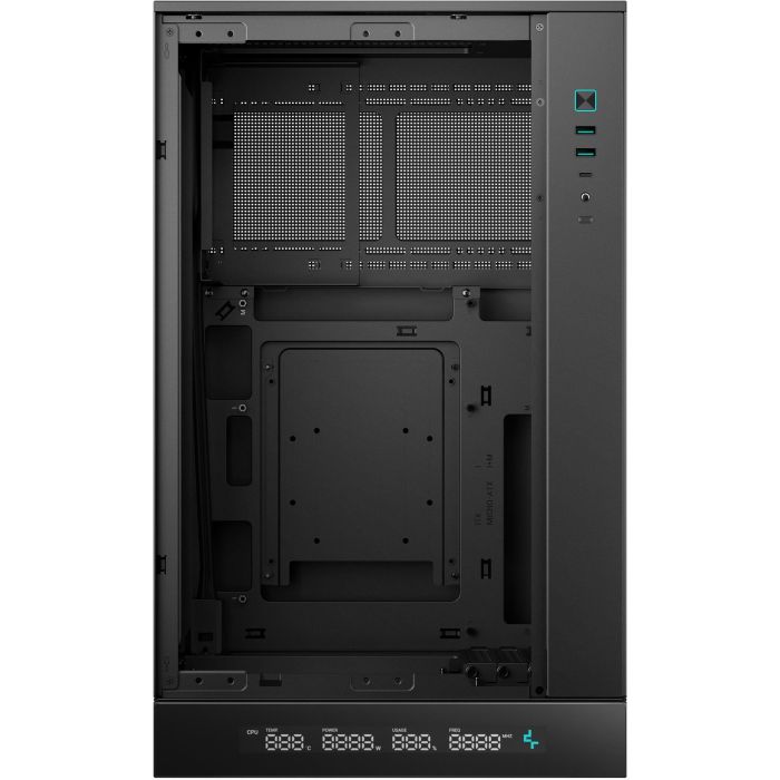 DeepCool CH270 DIGITAL Mini Tower PC Negro, para placas base micro ATX y Mini-ITX 5