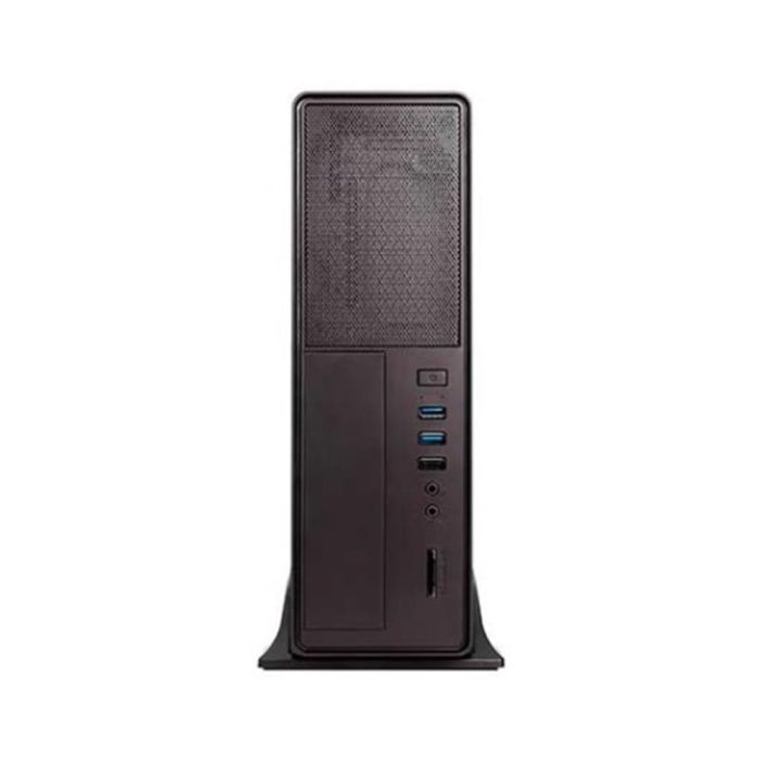 Unykach Caja PC Slim Micro-ATX Negra, Fuente Alimentación 450W, USB 3.2, Compatible con Discos 2.5 y 3.5 pulgadas 1 Unykach Caja PC Slim Micro-ATX Negra, Fuente Alimentación 450W, USB 3.2, Compatible con Discos 2.5 y 3.5 pulgadas 1