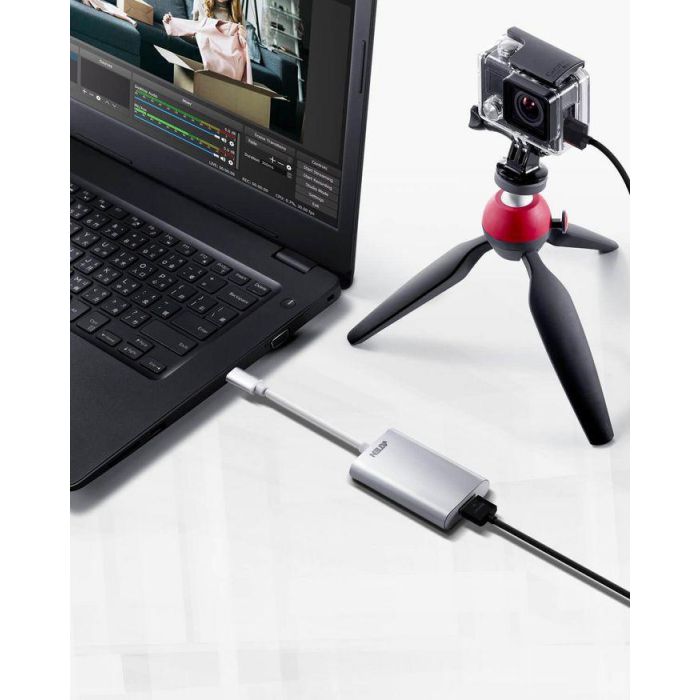 Aten CAMLIVE Capturadora Video HDMI UVC a USB-C 3.1 1080p 60fps Plug & Play para Streaming y Edición PC Mac 4