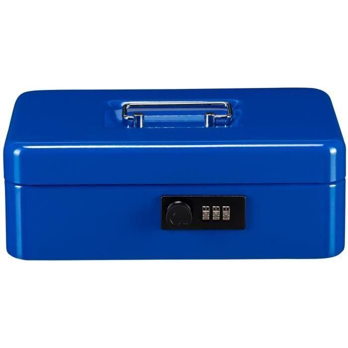 Caja para monedas - BURG WACHTER - Money Code 5025 Azul - Apertura con código, acero azul 1