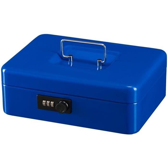 Caja para monedas - BURG WACHTER - Money Code 5025 Azul - Apertura con código, acero azul 5