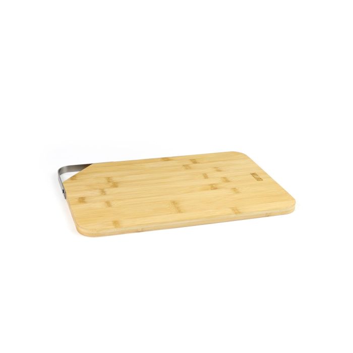 Tabla de cortar bambú y metal Quttin 38.6x25.3x1.5 cm - Inde (8 Unidades) 2 Tabla de cortar bambú y metal Quttin 38.6x25.3x1.5 cm - Inde (8 Unidades) 2