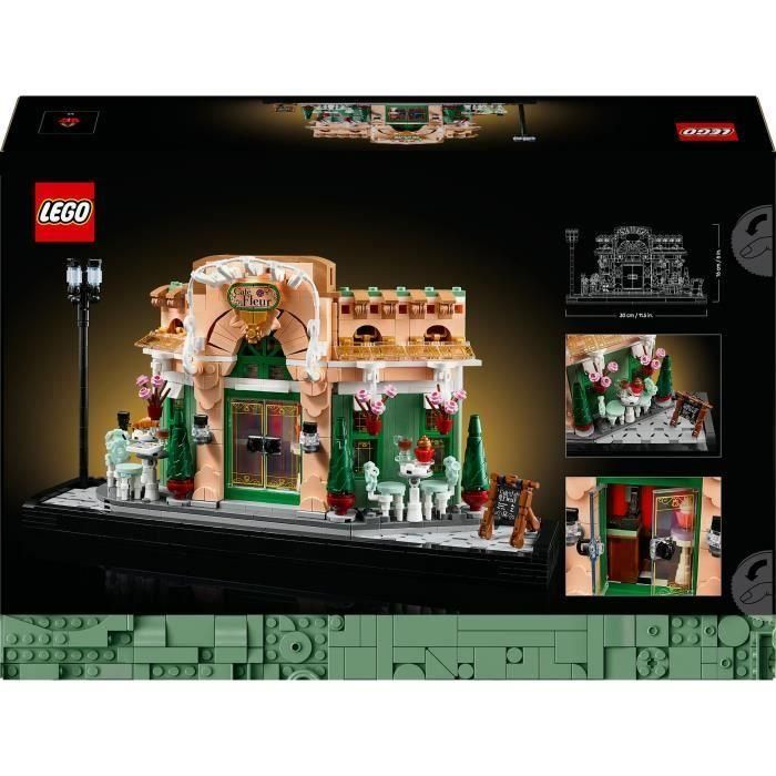 LEGO Icons 10362 Cafetería francesa: decoración de estantería parisina (set para adultos) 4 LEGO Icons 10362 Cafetería francesa: decoración de estantería parisina (set para adultos) 4