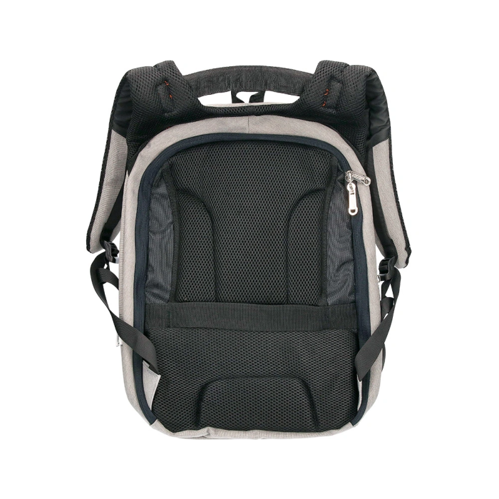 Q-connect Mochila para portátil de 18" negra / gris, poliéster impermeable, 460x170x310 mm 9