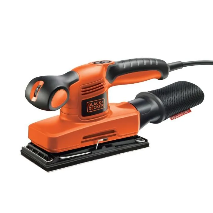 Black + Decker Lijadora Orbital KA320EKA 240W con Velocidad Variable y Fijación de Papel 0 Black + Decker Lijadora Orbital KA320EKA 240W con Velocidad Variable y Fijación de Papel 0