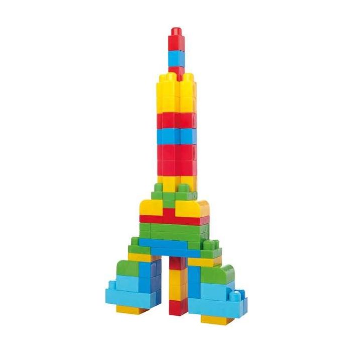 Mattel Bolsa Construccion Mega Bloks 60 Piezas Azul para Niños 1 Mattel Bolsa Construccion Mega Bloks 60 Piezas Azul para Niños 1