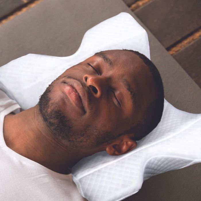 Sensly Almohada Puente Con Memoria Viscoelástica 35x30x13 cm Funda Lavable 3 Sensly Almohada Puente Con Memoria Viscoelástica 35x30x13 cm Funda Lavable 3