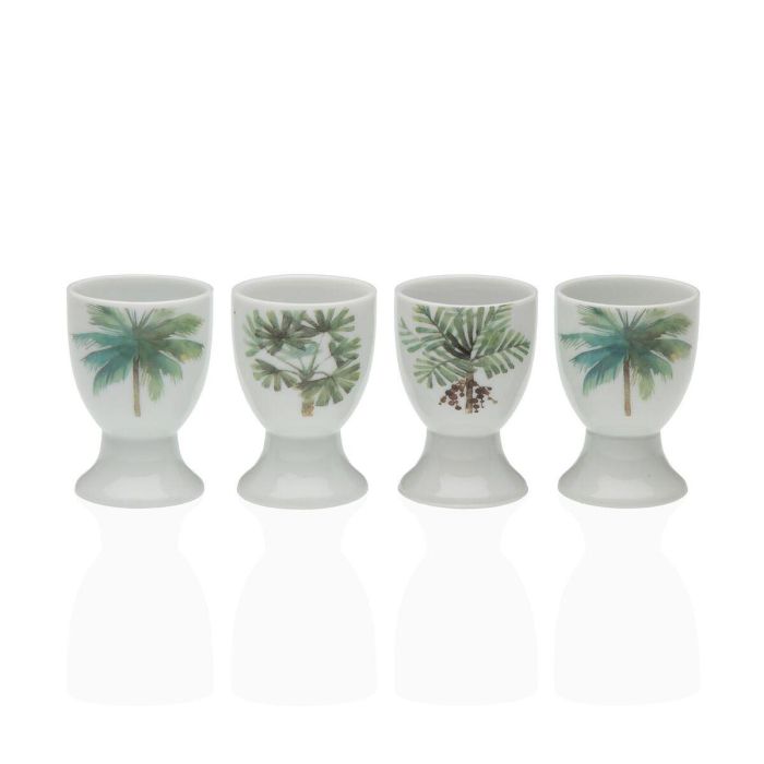 Juego de Tazas de Café Versa Porcelana 4 Piezas Juego de Tazas de Café Versa Porcelana 4 Piezas