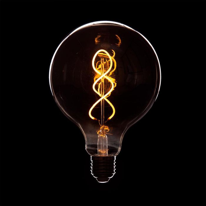 Bombilla LED E27 4W 380Lm 2000ºK Filamento G125 40.000H [WR-G125-4W-R-SG 2 Bombilla LED E27 4W 380Lm 2000ºK Filamento G125 40.000H [WR-G125-4W-R-SG 2