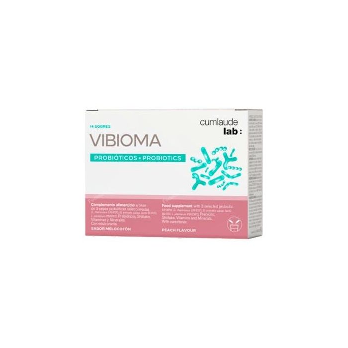 Cumlaude Lab VIBIOMA Probióticos para Mascotas - 14 Sobres, Apoyo para Vaginitis, Vaginosis, Cistitis y Flora Intestinal
