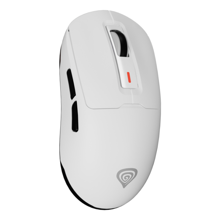 Genesis Ratón Inalámbrico Gaming Zircon 660, Inalámbrico/Bluetooth/USB, Óptico 12000 DPI, 6 Botones, Retroiluminación RGB, Blanco